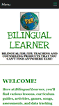 Mobile Screenshot of bilinguallearner.com